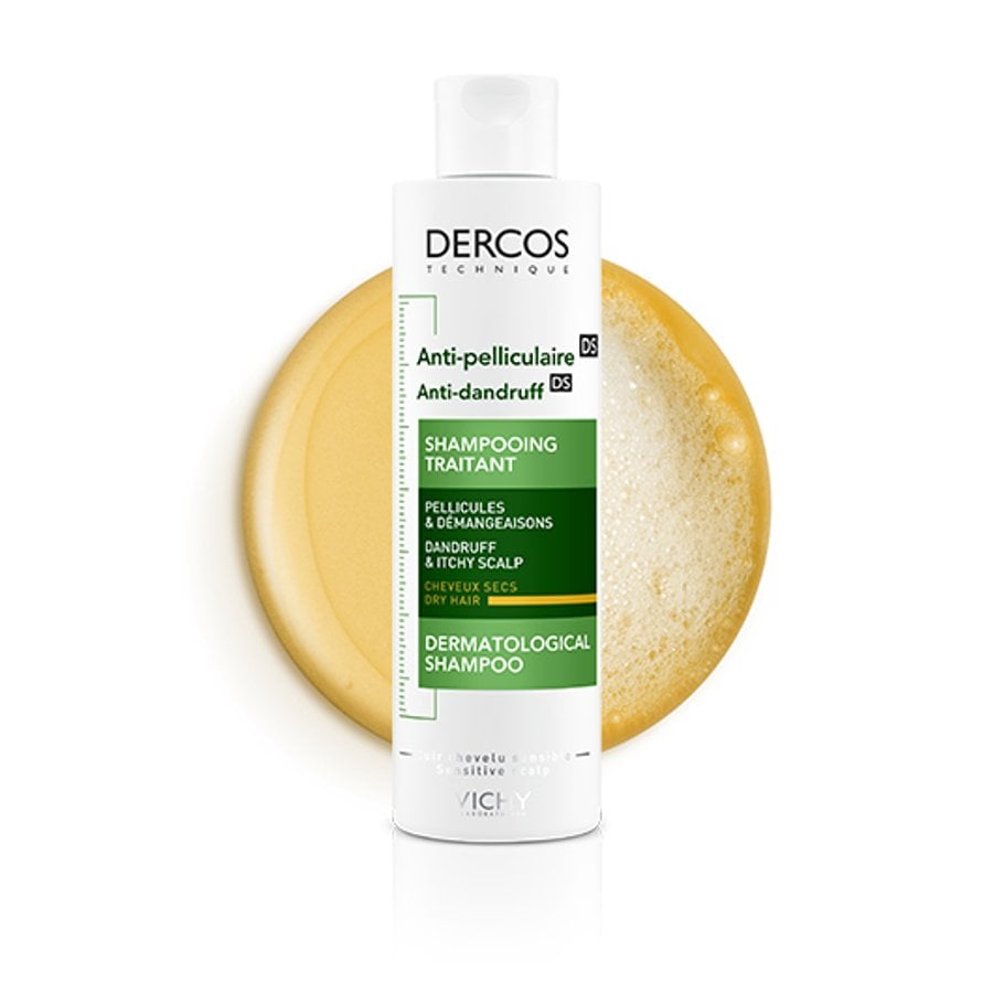 DERCOS Anti-Pelliculaire - Shampooing traitant - Cheveux secs