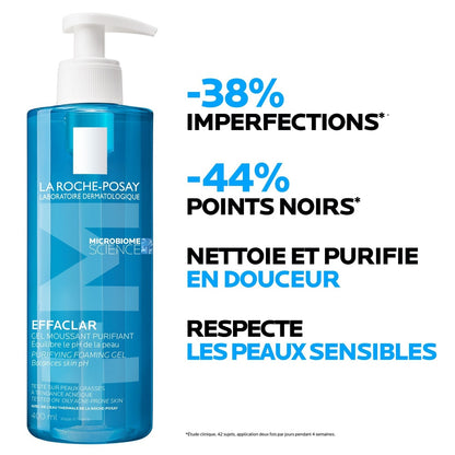 LA ROCHE-POSAY – Effaclar +M Purifying Foaming Gel – 400ml