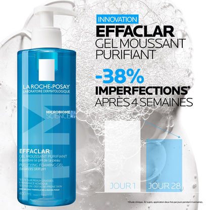LA ROCHE-POSAY – Effaclar +M Purifying Foaming Gel – 400ml
